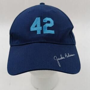 Tampa Bay Rays Jackie Robinson Hat Cap Mens One Size Blue MLB Baseball BDA
